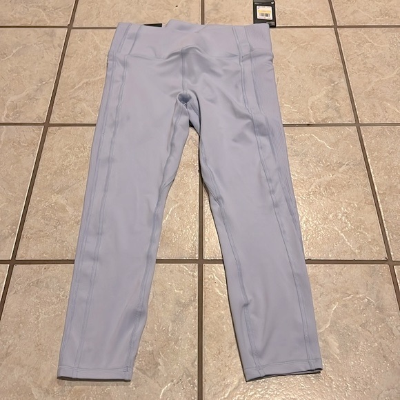 Under Armour UA Meridian Lavender Purple Crossover Waist Ankle Legging NWT - Picture 7 of 15